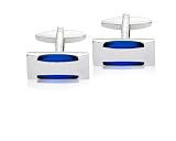 Image of Blue Detail Fashion Cufflinks 9403