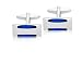Blue Detail Fashion Cufflinks 9403