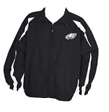 Philadelphia Eagles Big and Tall Full-Zip Microfiber Lightweight Jacket (2X Big)