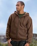 Sport-Tek Men's Big Super Heavyweight Pullover Full Zip Hooded Sweatshirt. F282