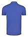 Marquis Modern Fit Pique Polo Shirt - Dazzling Blue, Large