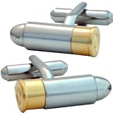 Bullet Cufflinks - Gun, Shooting