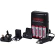 Sunpak ACC-M1075-01 2-Hour Travel Charger with 4 NiMH AA Batteries