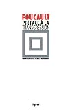 Pr�face � la transgression