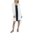 Mossimo® Black: Long-Sleeve Open Wrap Cardigan - Fresh White