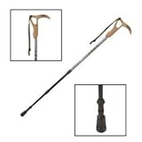 LEKI Wanderfreund Antishock Trekking Pole - 1 Pole Black, 63-120cm