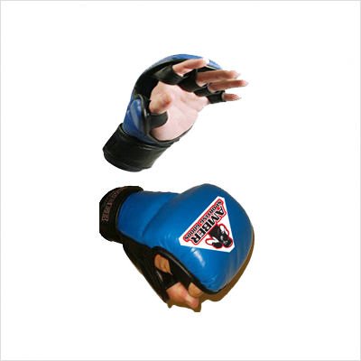 MMA Training Gloves Color: Red, Size: Large