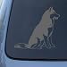 SIBERIAN HUSKY - Dog - Vinyl Car Decal Sticker #1560 | Vinyl Color: Silver