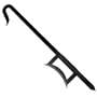 Trademark Chinese Twin Hook Sword, 33-Inches long