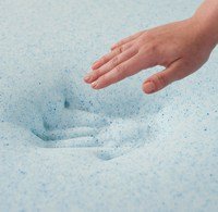 iBed Gel King Size 10 Inch Thick, Gel Memory Foam Mattress Bed 25-Year Limited Warranty.