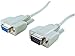 APC 0129-10 10-Feet DB9 Male to DB9 Female Molded Straight Through Fully Shielded Serial Extension Cable