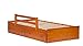 Palace Imports 100% Solid Wood Kansas Twin Mate’s Bed, Bed Only, Honey Pine, 15”H x 42”W x 76”L, 12 Slats, 2 Drawers Included. Optional Headboard Sold Separately. Requires Assembly