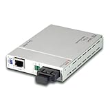 Multi-mode Fast Ethernet fiber optic media converter - SC connector 2Km 1310nm SNMP support