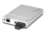 Singlemode Fast Ethernet fiber optic media converter - FIB1-10/100S-SC30F, SC connector, 1310nm, 30Km