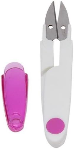 WeK Portable Mini Cross-Stitch Embroidery Thread Cutter Scissors Clipper Snips Sew