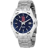 Boston Red Sox Men's Applied Watch by Fossil - Silver/Blue One Size