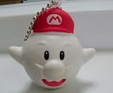 319OXg9unyL. SL160  Super Mario Boo Mario Keychain   Soft Squishy Figure