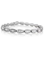 Diamond 18k White Gold Bracelet
