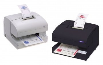 Epson TM-J7600, Mehrstationen-Drucker, Tintenstrahl (2 farbiger Druck), Seriell (RS232), schwarz, C31C522061