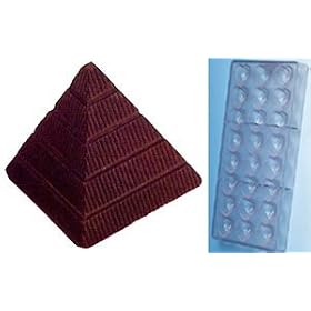 Buy Fat Daddio's Pyramid Polycarbonate Candy Mold 21-Piece Tray now!