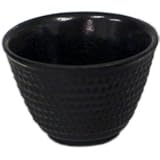 Set of 4 Black Cast Iron Tea Cups