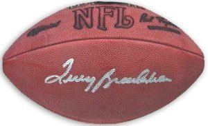 Terry Bradshaw Pittsburgh Steelers NFL Hand Signed Official Football