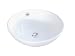 Elements of Design EV4129 Designer Fauceture Perfection Vitreous China Bathroom Vessel, White