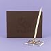 Western Heart Brown Guest Book