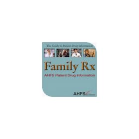 AHFS Patient Drug Information (Software for download)