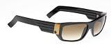 Spy Paycheck Shiny Black Frame Bronze Fade Lens Sunglasses