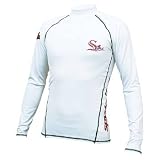 Spider Flex(スパイダーフレックス) ラッシュガード 長袖 MEN'S WHITE XL SRG28236
