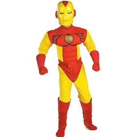 Iron Man Deluxe Muscle Chest Child Costume