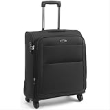 Antler Tourlite II 4 Wheel Large Expandable Cabin Case – Black