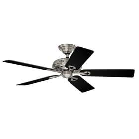 Hunter 20511 Savoy 52-Inch Five-Blade Ceiling Fan, Antique Pewter by Hunter Fan Company