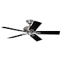 Hunter 20511 Savoy 52-Inch Five-Blade Ceiling Fan, Antique Pewter