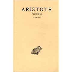 Aristote, Politique, tome 3, 1�re partie : Livre VII