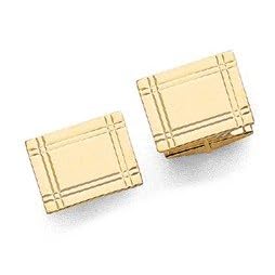 14K Gold Cuff Links by 