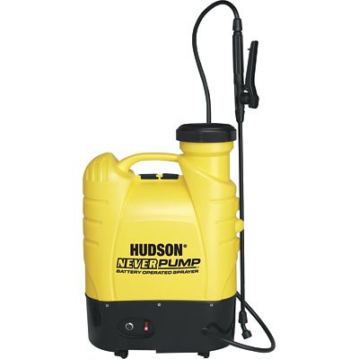 Buy Hudson NeverPump Bak-Pak 4-Gallon Sprayer with Rechargeable Battery #13854 online at Discounted New and Used prices. Delivered to your door with Off-The-Bookshelf.