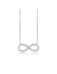 Sterling Infinity Necklace
