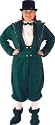 Deluxe Velvet Leprechaun Costume (See details - Hat included, but buckles and shoes are not)
