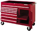 Proto 45025 50.5Wx25Dx41 8-Drawer Silver Work Station