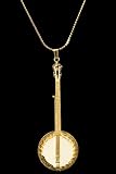 Banjo Necklace - Gold - B001JSV3RQ