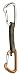 Black Diamond FreeWire Quickdraw Polished/Nylon/Orange, 18cm
