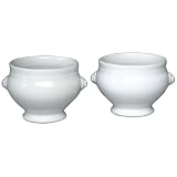 Buy Soup Bowls for Cheap soup bowls Emile Henry Lion s Head Soup Bowls Set of 2 White Kitchen soup bowls