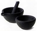 Typhoon 3-Piece Cast Iron Pestle and Mortar Set