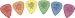 Dunlop Tortex Picks, 88mm (pack of 12)