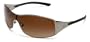 Ray-Ban Unisex RB3268 Sunglasses,Satin Gunmetal Frame/Brown Gradient Lens,33 mm