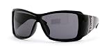 Christian Dior - CHRISTIAN DIOR STRIPES 2/S SZDJC BLACK PLASTIC SHIELD SUNGLASSES.
