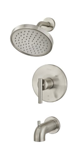 Pfister G898NCK Contempra 1-Handle Tub & Shower Trim, Brushed Nickel