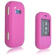 Hot Pink Soft Silicone Gel Skin Cover Case for LG GT365 NEON